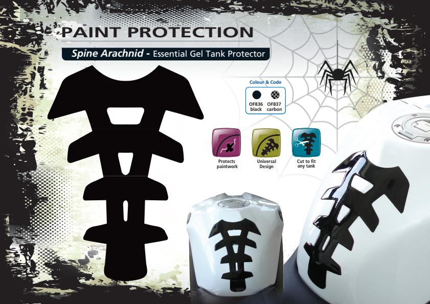 

OF836 837 Arachnid gel spine

